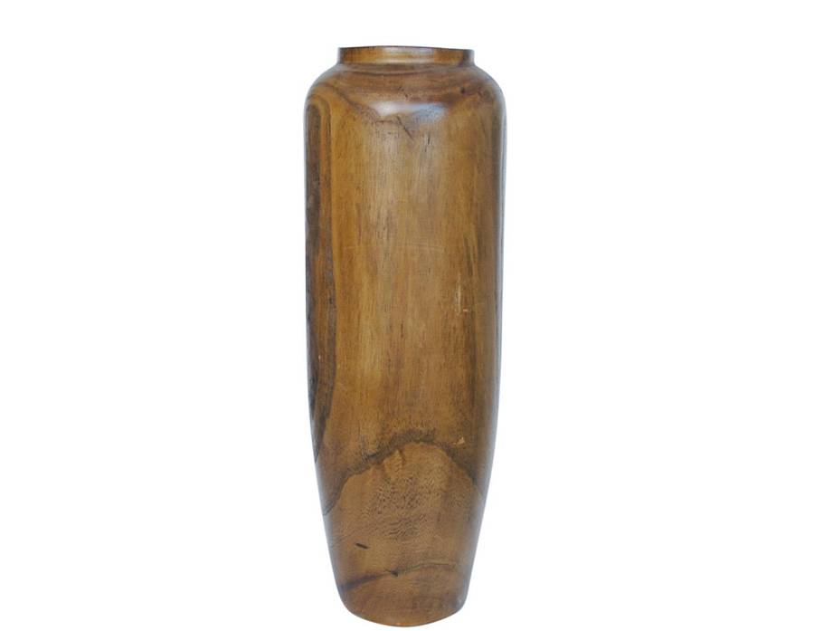 Βάζο δαπέδου mango καφέ vintage Φ23,5Η70cm