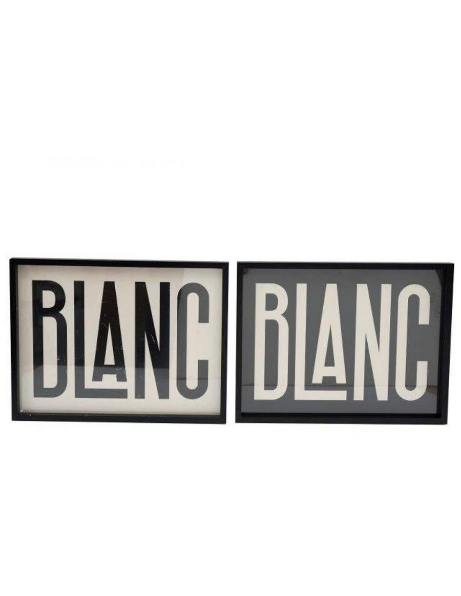 Κάδρο Blanc 2σχ.40Χ30
