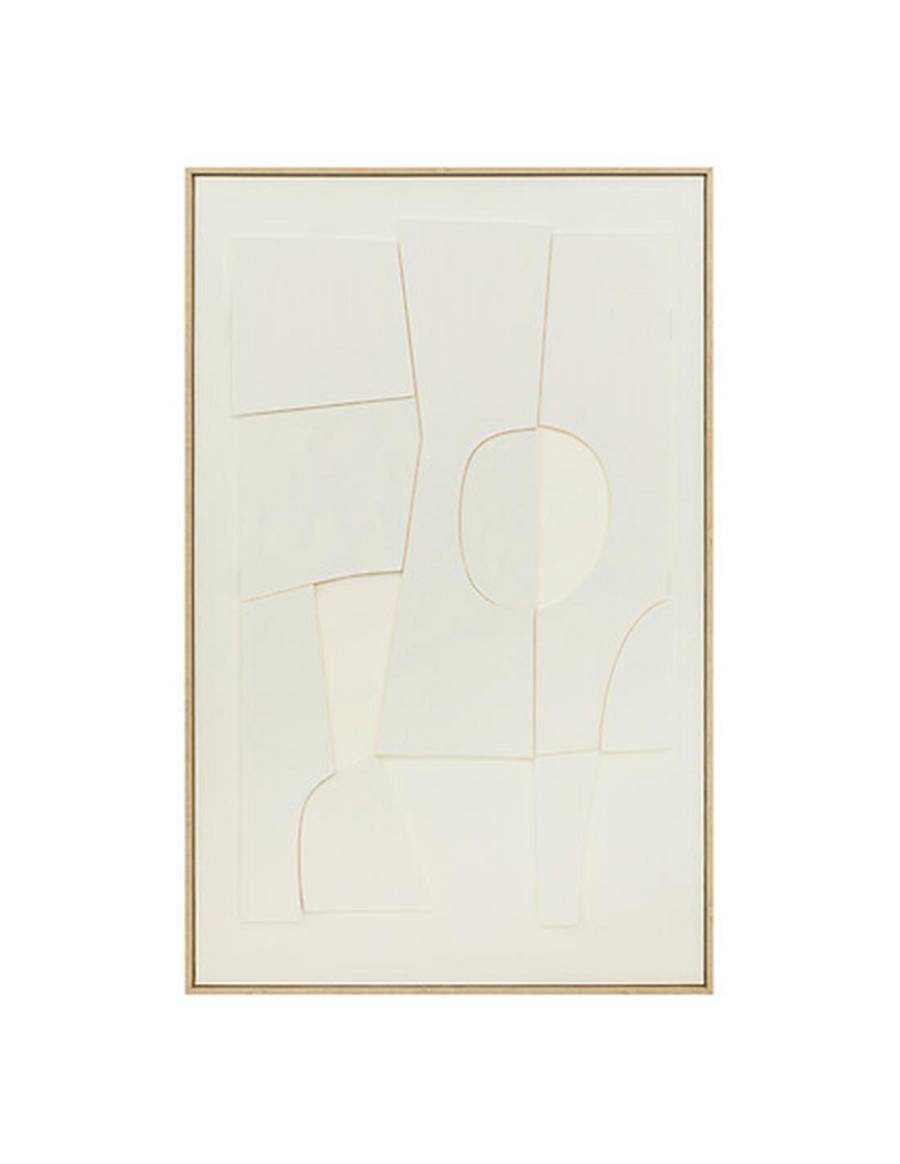 Πίνακας 3D YELENA εκρού 116x75cm