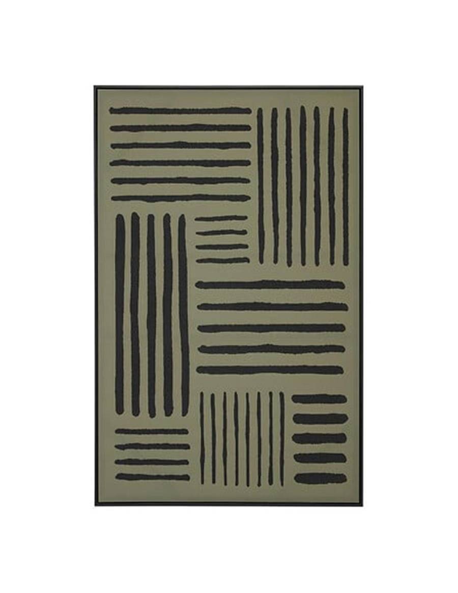 Πίνακας Roshan χακί 116x75cm