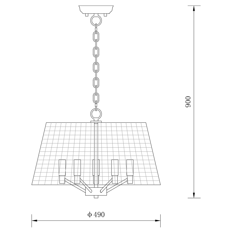 ΠΟΛΥΦΩΤΟ-ΚΡΕΜΑΣΤΟ ΦΩΤΙΣΤΙΚΟ-ΚΩΔ. ANTICO-5-Y