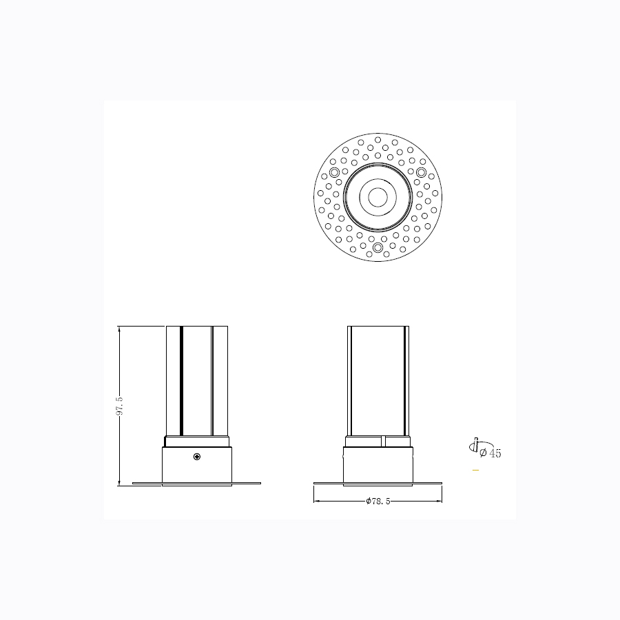 ΣΠΟΤ ΦΩΤΙΣΤΙΚΟ ΧΩΝΕΥΤΟ-ΚΩΔ. OGIO-40-T