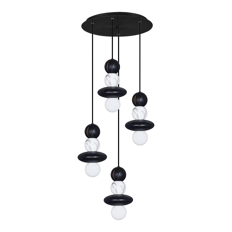 GALAXY - Πολύφωτο Μεταλλικό Κρεμαστό Φωτιστικό