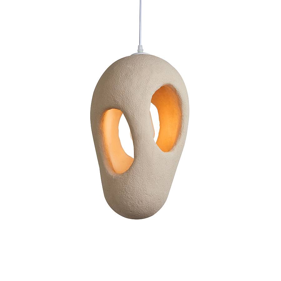 ELLE - Μονόφωτο Κρεμαστό Φωτιστικό Wabi Sabi