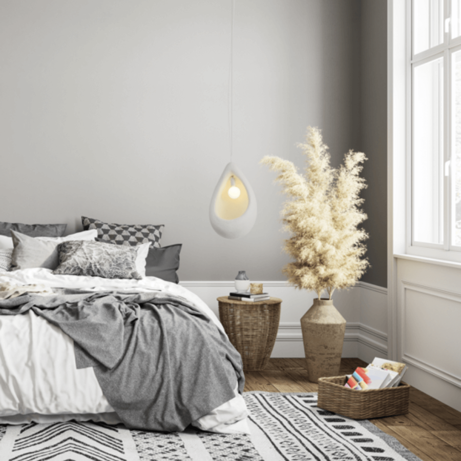 PENDANT LAMP E27 MAX 15W FIBERGLASS