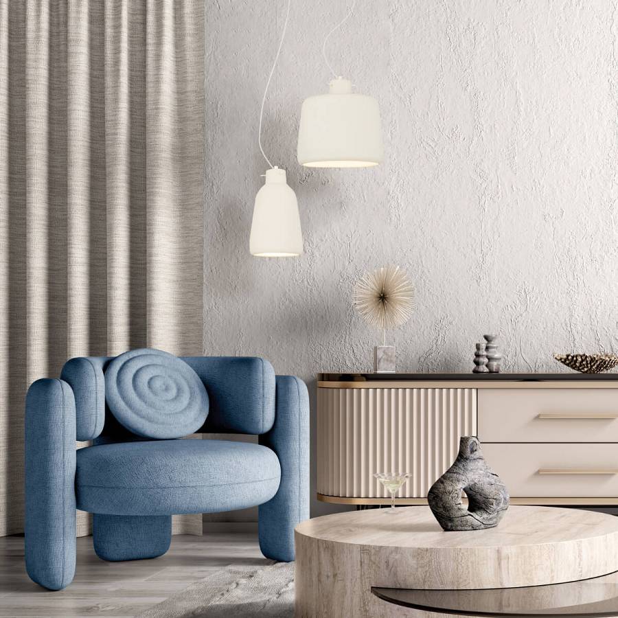 PENDANT LAMP 1XE27 WHITE