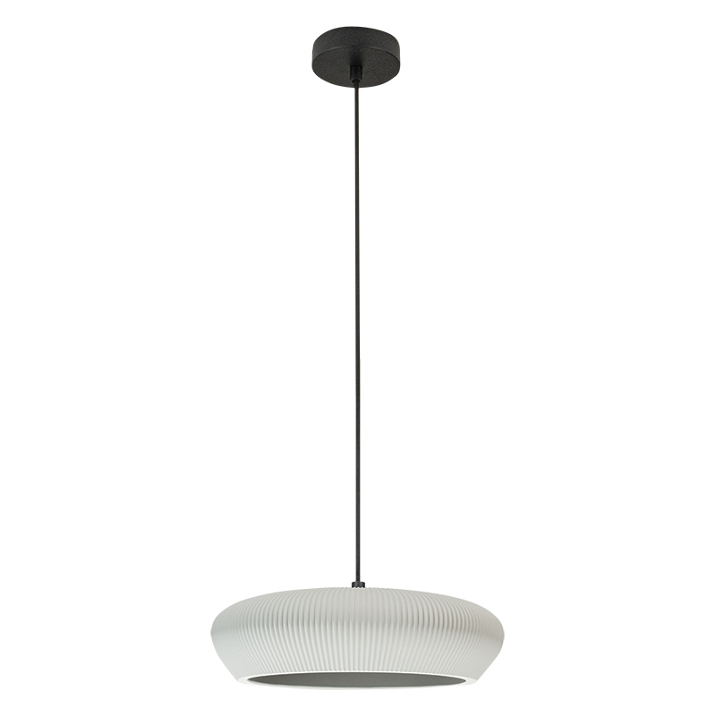 PENDANT LIGHT 2xG9 LED MAX 9W GREY - SANDY BLACK CLAY - METAL