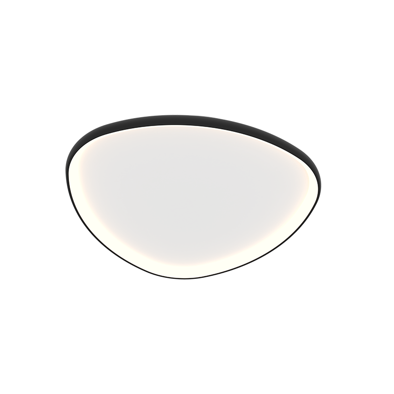 CEILING LED LIGHT 39W 3000K METAL-ACRYLIC BLACK