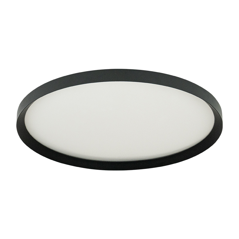 CEILING LED LIGHT 42W 2700K-3200K-4000K DALI SANDY BLACK - METAL - ALUMINIUM - MICROPRISMATIC DIFFUSER