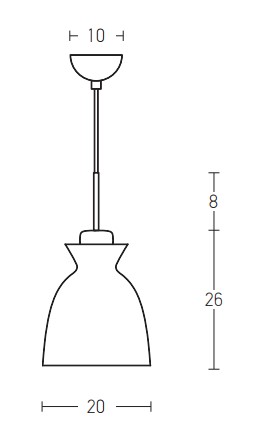 PENDANT LIGHT 1XE27