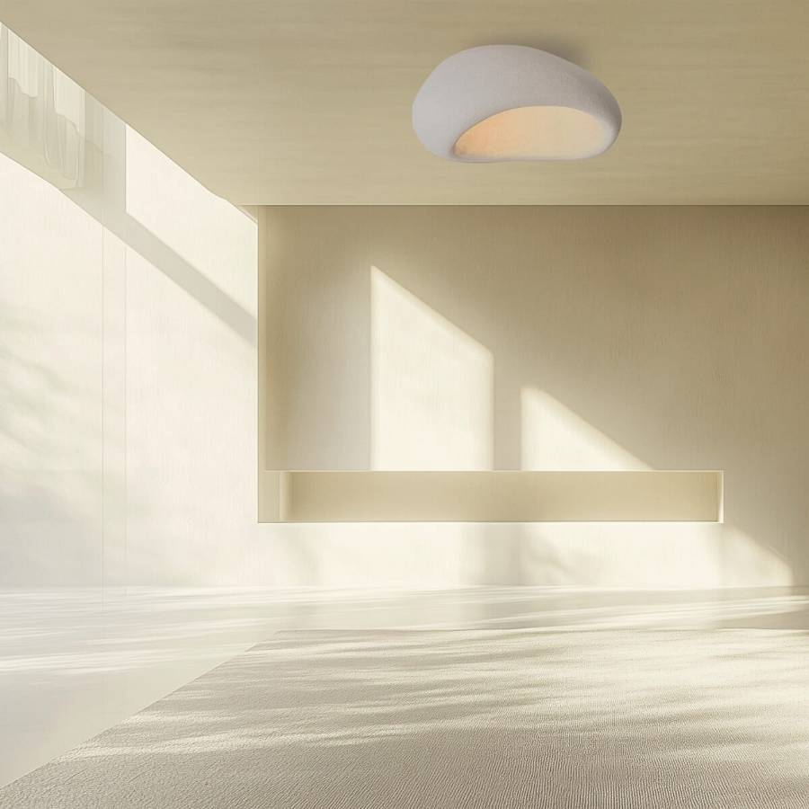 CEILING LAMP E27 MAX 15W FIBERGLASS D:80 CM