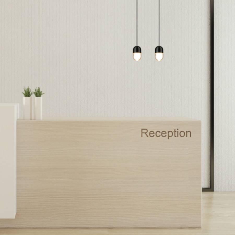 PENDANT LED LIGHT 7W 3000K SANDY BLACK ALUMINIUM - ACRYLIC