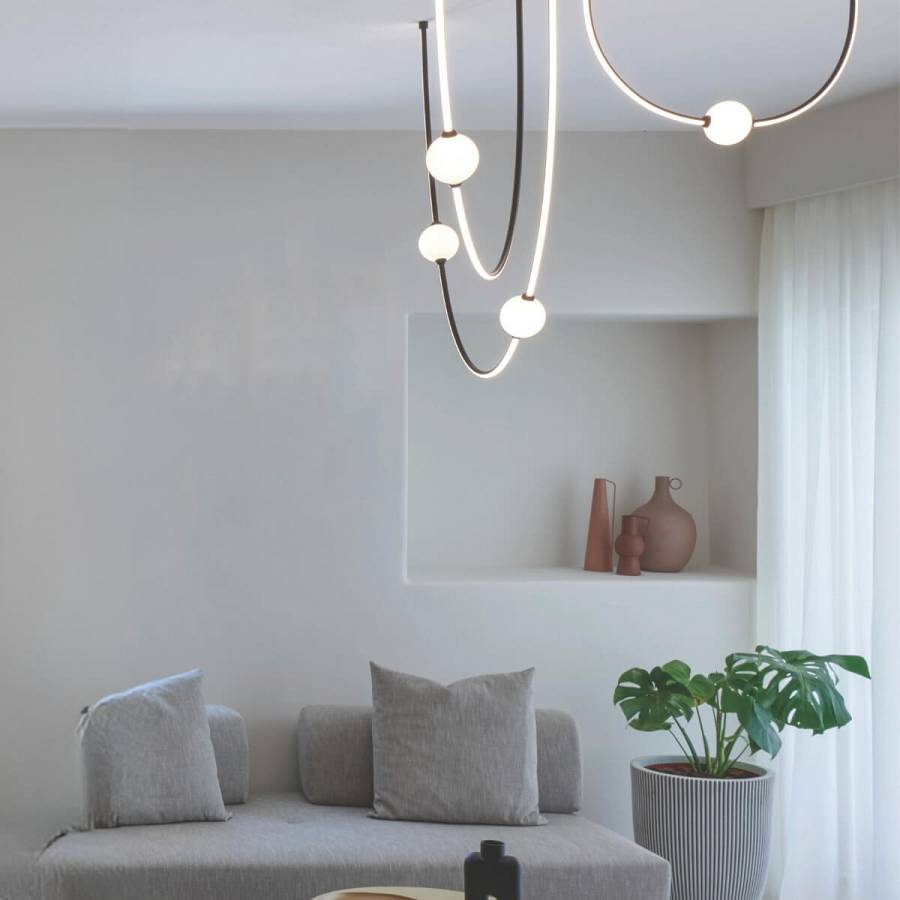 CEILING LED LIGHT  42W 3000K ALUMINIUM BLACK