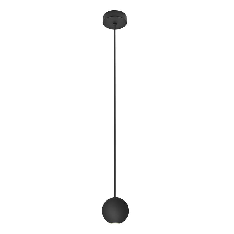 PENDANT LIGHT LED 4W 3000K BLACK