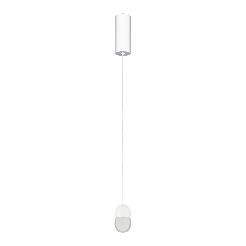 PENDANT LED LIGHT 7W 3000K SANDY WHITE ALUMINIUM - ACRYLIC