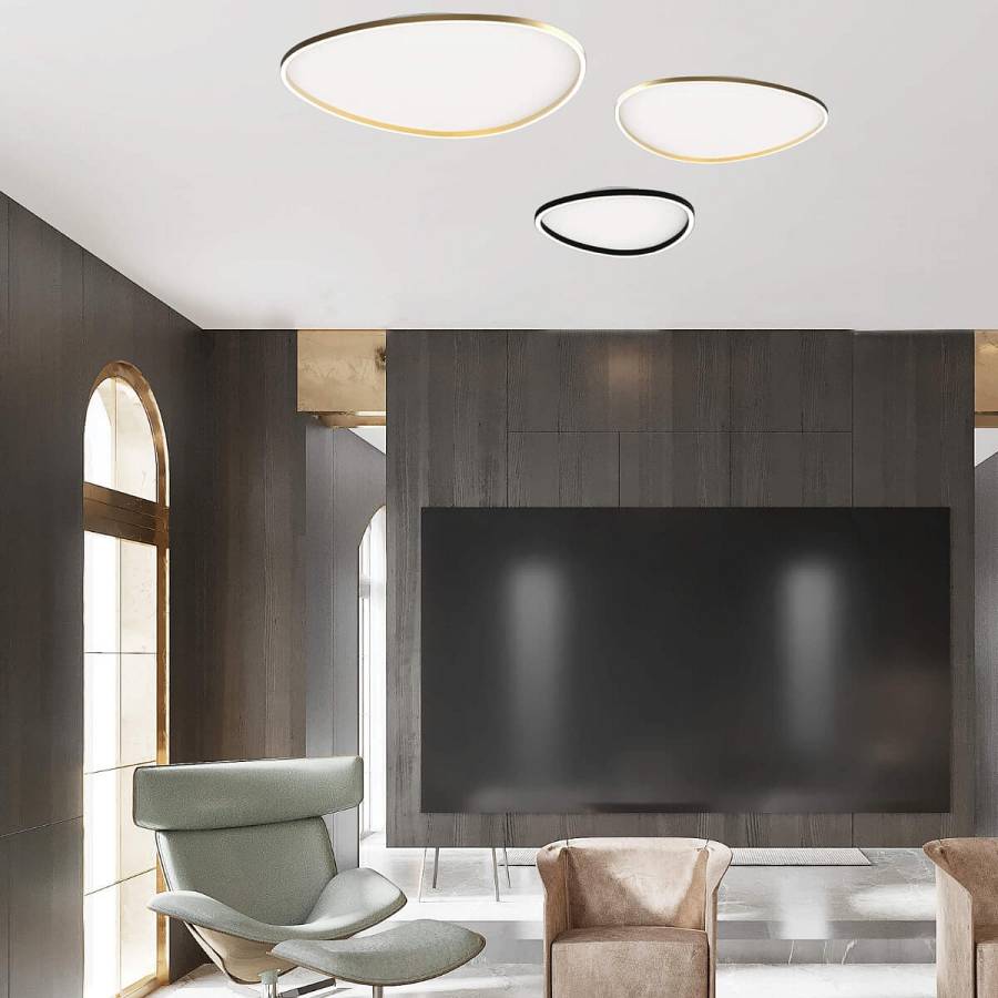 CEILING LED LIGHT 29W 3000K BLACK