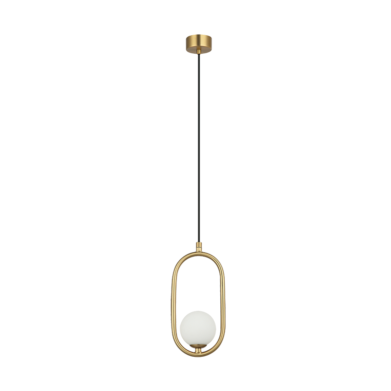 PENDANT LAMP G9 MAX 7W METAL GOLD