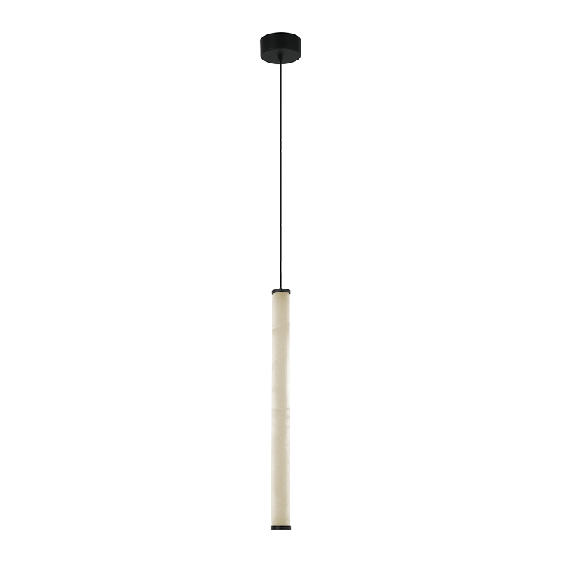 PENDANT LED LIGHT 20W 3000K TRIAC SANDY BLACK - ALABASTER