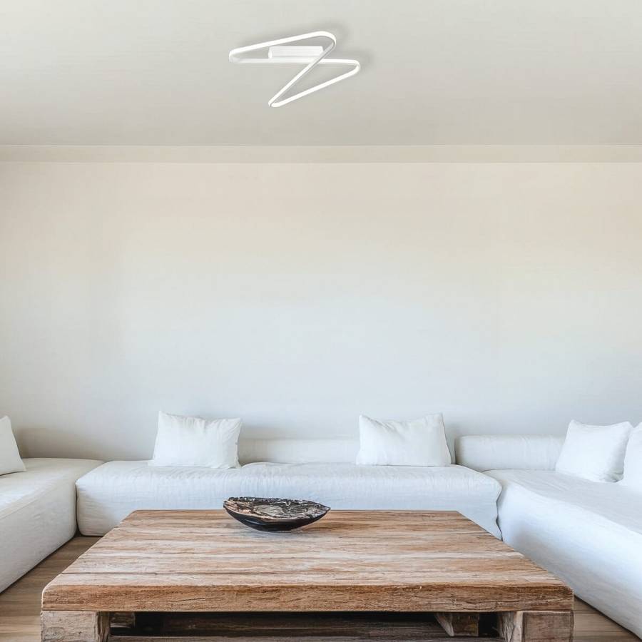 CEILING LIGHT 45W 3000K ALUMINUM&SILICON SANDY WHITE