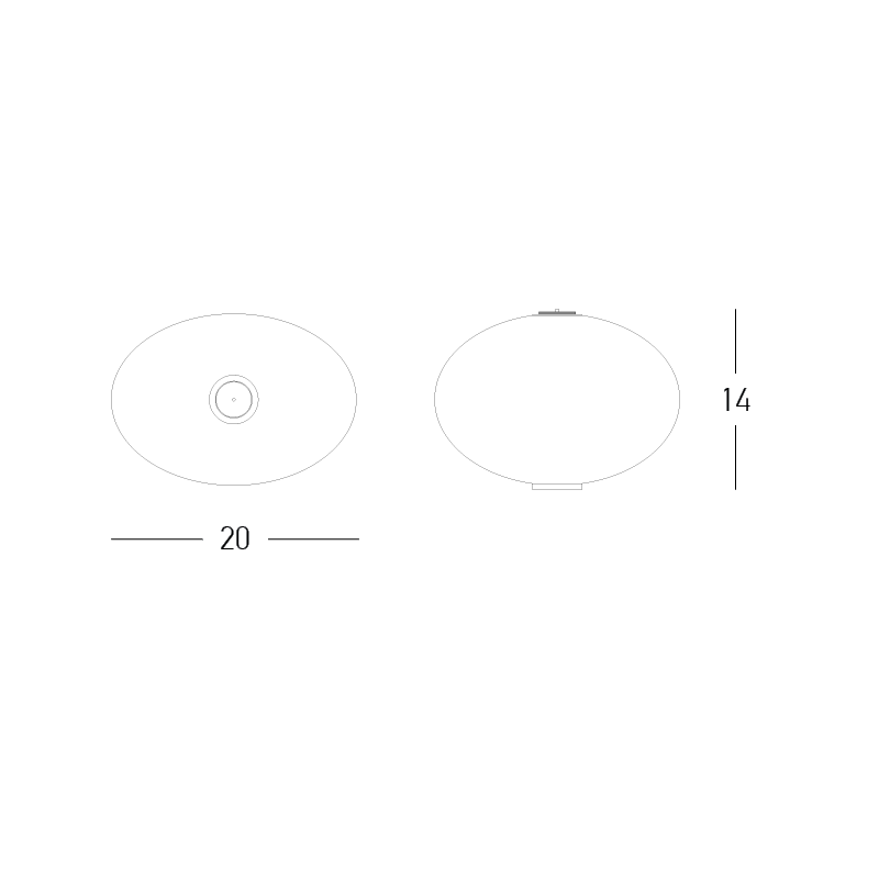 CERAMIC SCHEMA FOR PLUG & PLAY STONE GREY - BLACK WITHOUT LIGHT