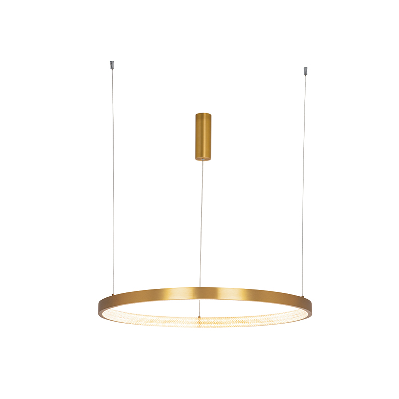 PENDANT LIGHT 53W 3000K ALUMINIUM-ACRYLIC   BRUSHED GOLD MATT