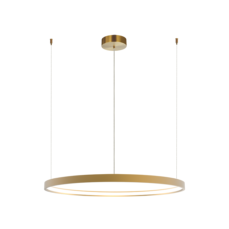PENDANT LED LIGHT 28W 3000K ALUMINIUM GOLD