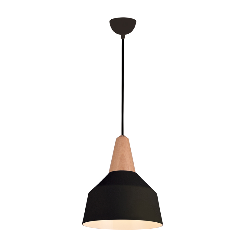 PENDANT LIGHT 1XE27 BLACK