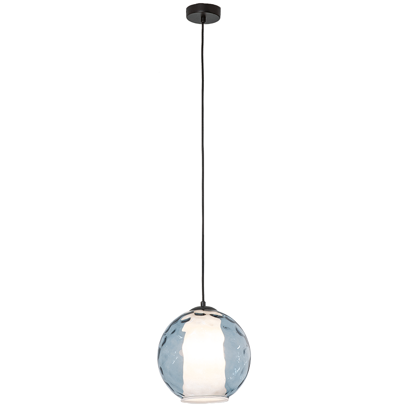 PENDANT E27 MAX 40W  GLASS  BLUE