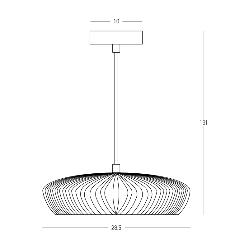 PENDANT LIGHT 2xG9 LED MAX 9W GREY - SANDY BLACK CLAY - METAL