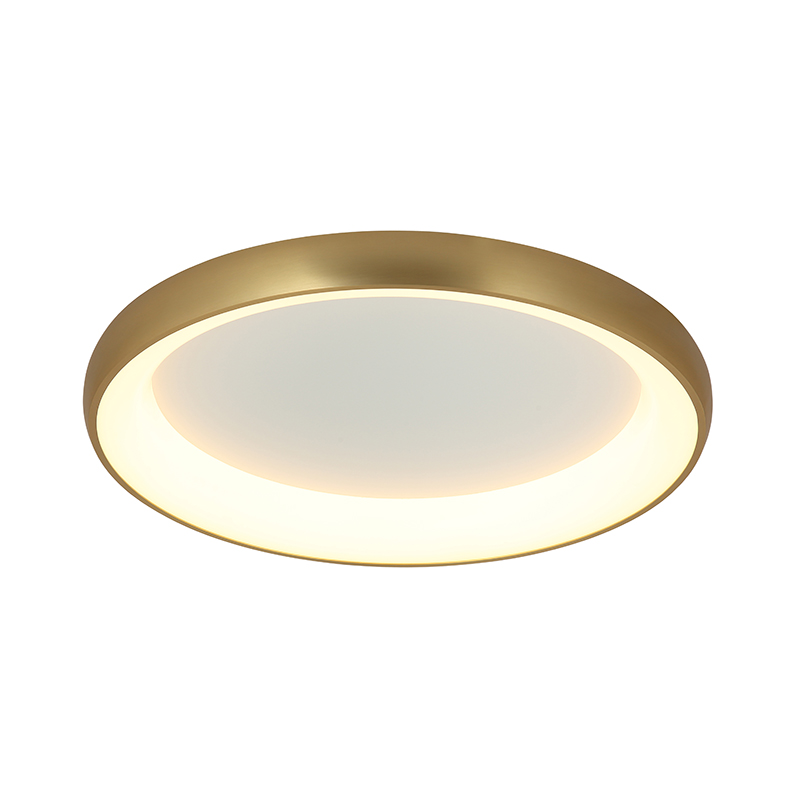 CEILING  LIGHT 55W 3000K ALUMINIUM & ACRYLIC BRUSHED GOLD MATT