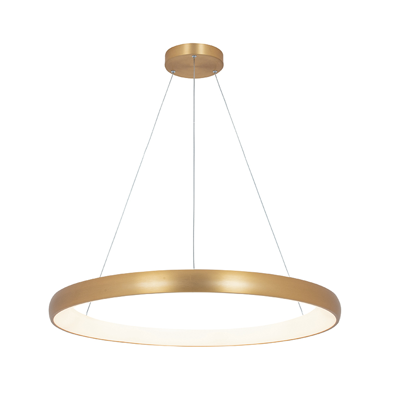 PENDANT LIGHT 60W 3000K  ALUMINUM & ACRYLIC   GOLD