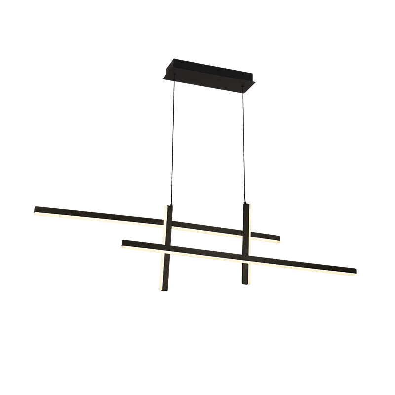 PENDANT LED LIGHT 47W 3000K ALUMINIUM BLACK