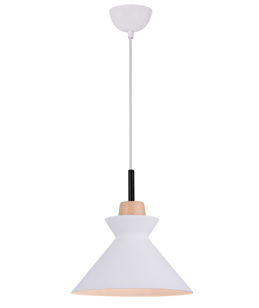 PENDANT LIGHT 1XE27 WHITE