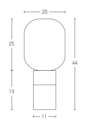 TABLE LAMP E27 MAX 25W GLASS  AMBER -BRASS - WHITE  ON/OFF SWITCH