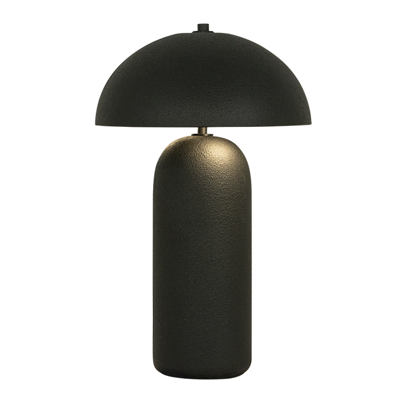 TABLE LIGHT 2XE27 MAX 40W CERAMIC BLACK