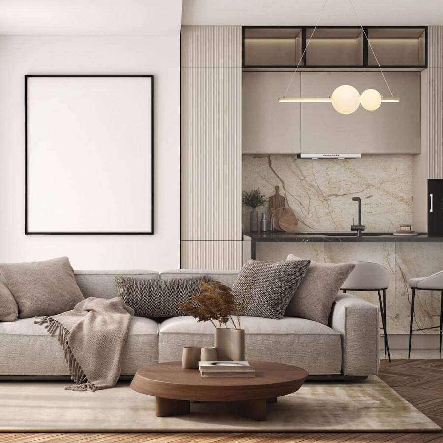 PENDANT LED LIGHT 13W 3000K  ALUMINUM-OPAL GLASS