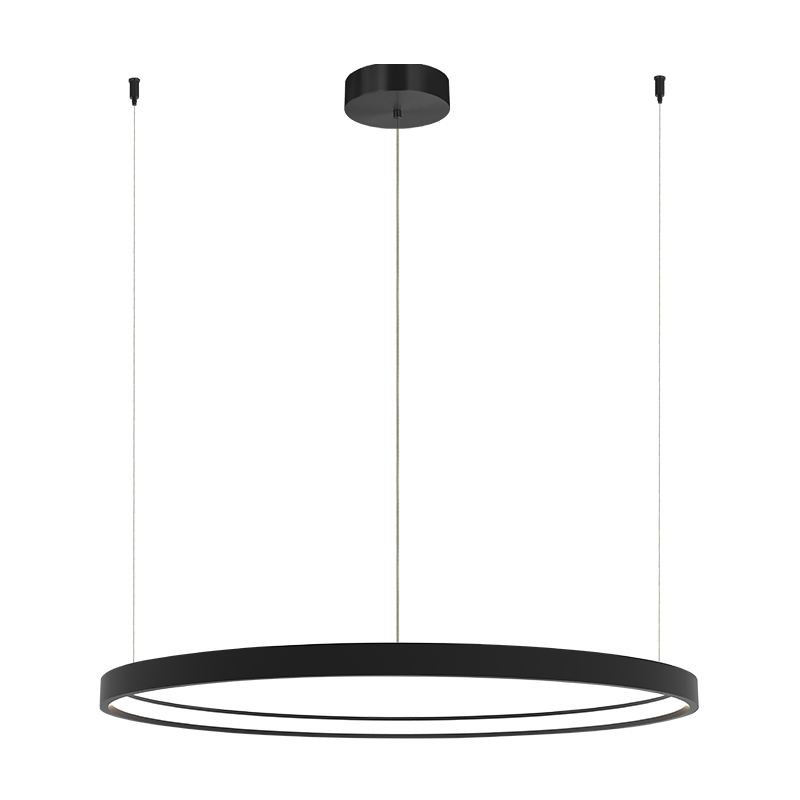 PENDANT LED LIGHT 45W 3000K ALUMINIUM BLACK