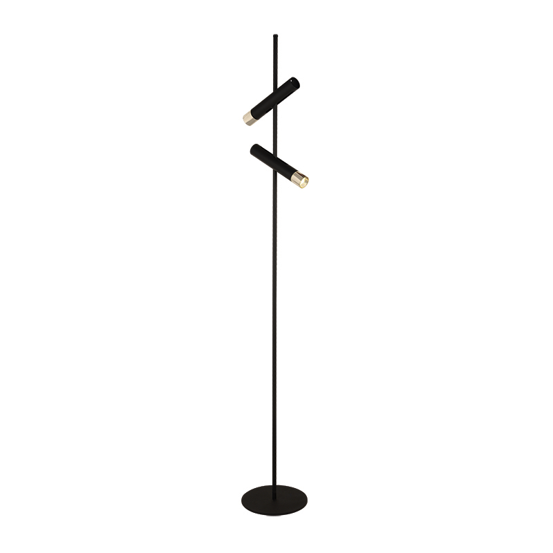 FLOOR LED LAMP 7W 3000K METAL BLACK GOLD