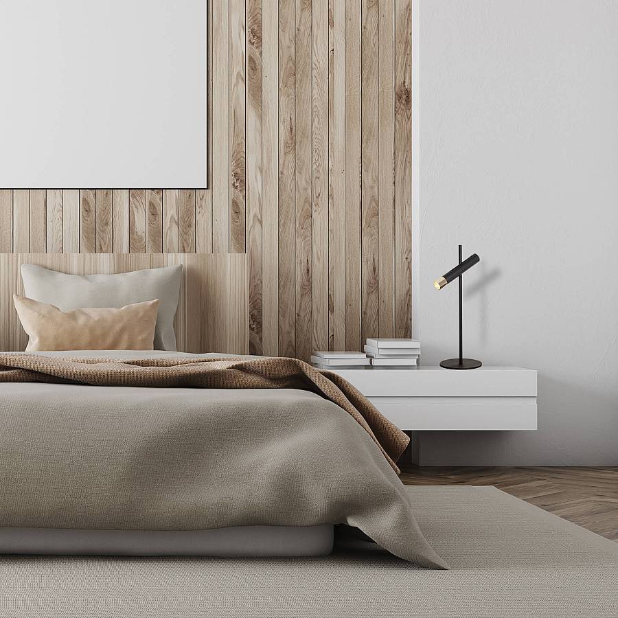 TABLE LED LIGHT 4W 3000K METAL BLACK GOLD