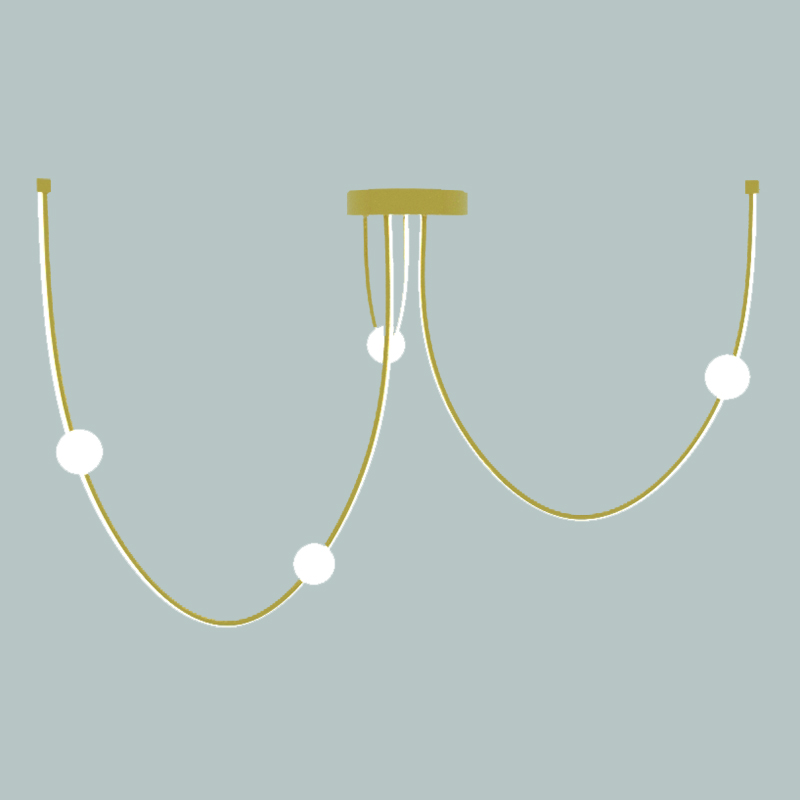 CEILING LED LIGHT  42W 3000K ALUMINIUM GOLD MATT