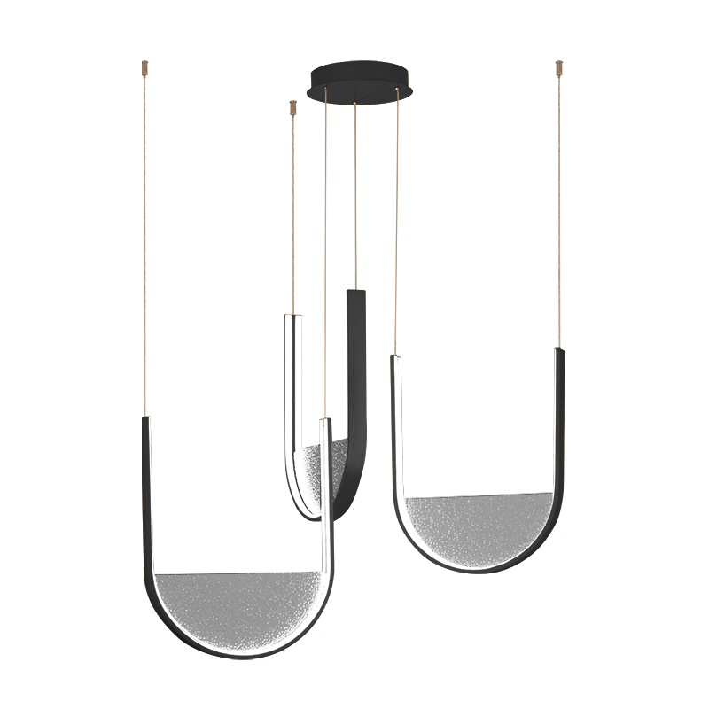 PENDANT LED LIGHT 54W 3000K,4000K BLACK-LIGHT GREY