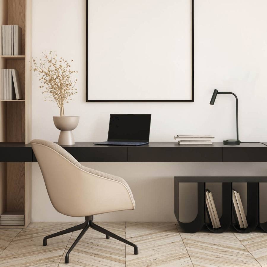 TABLE LED LIGHT 2,5W 3000K  METAL-ALUMINIUM BLACK