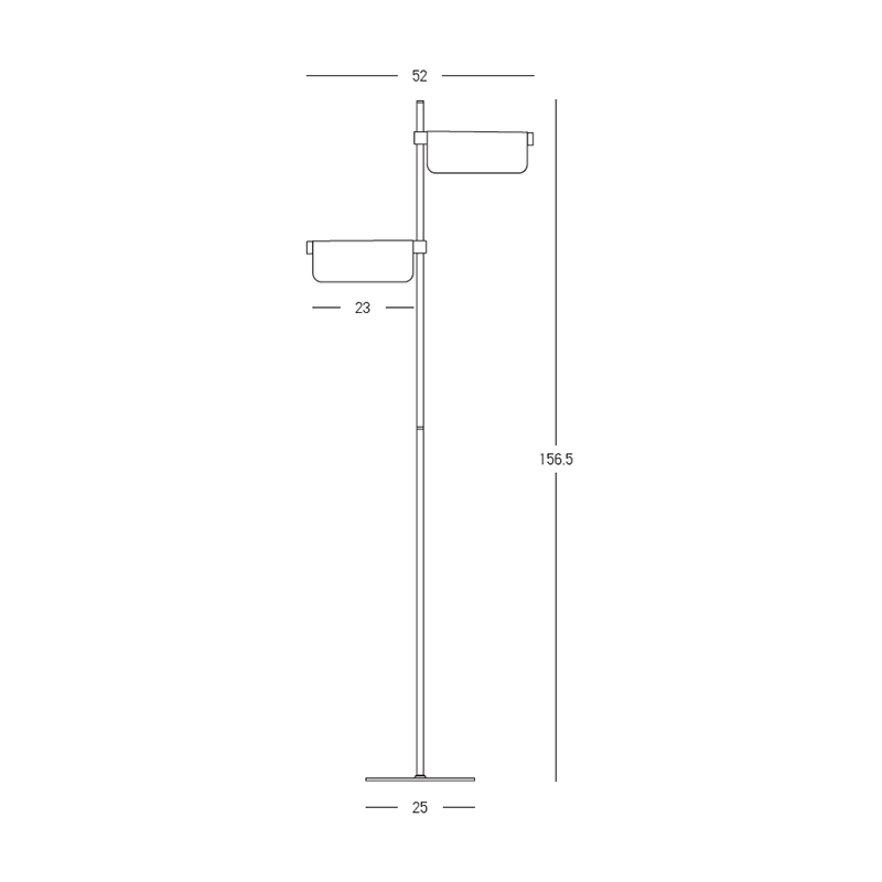 FLOOR LED LIGHT 12W 3000K BRUSHED GOLD MOVABLE LIGHT DEFLECTORS STEP DIMMING