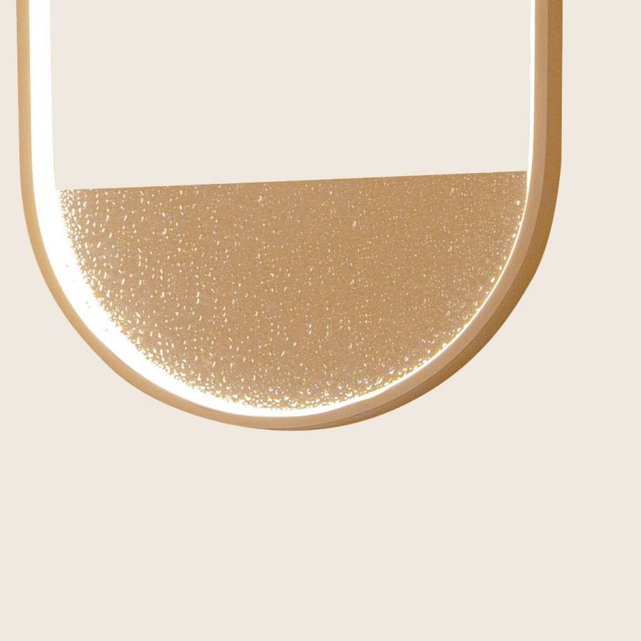 PENDANT LED LIGHT 54W 3000K,4000K GOLD-CHAMPAGNE