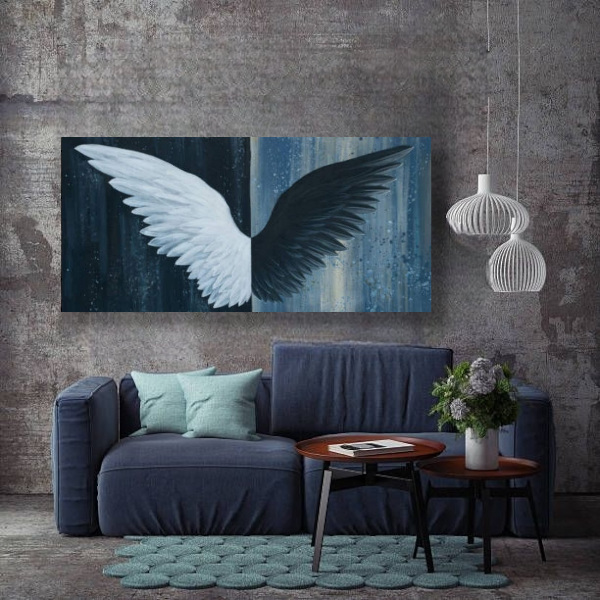 HK0600 - Πίνακας φτερά αγγέλου