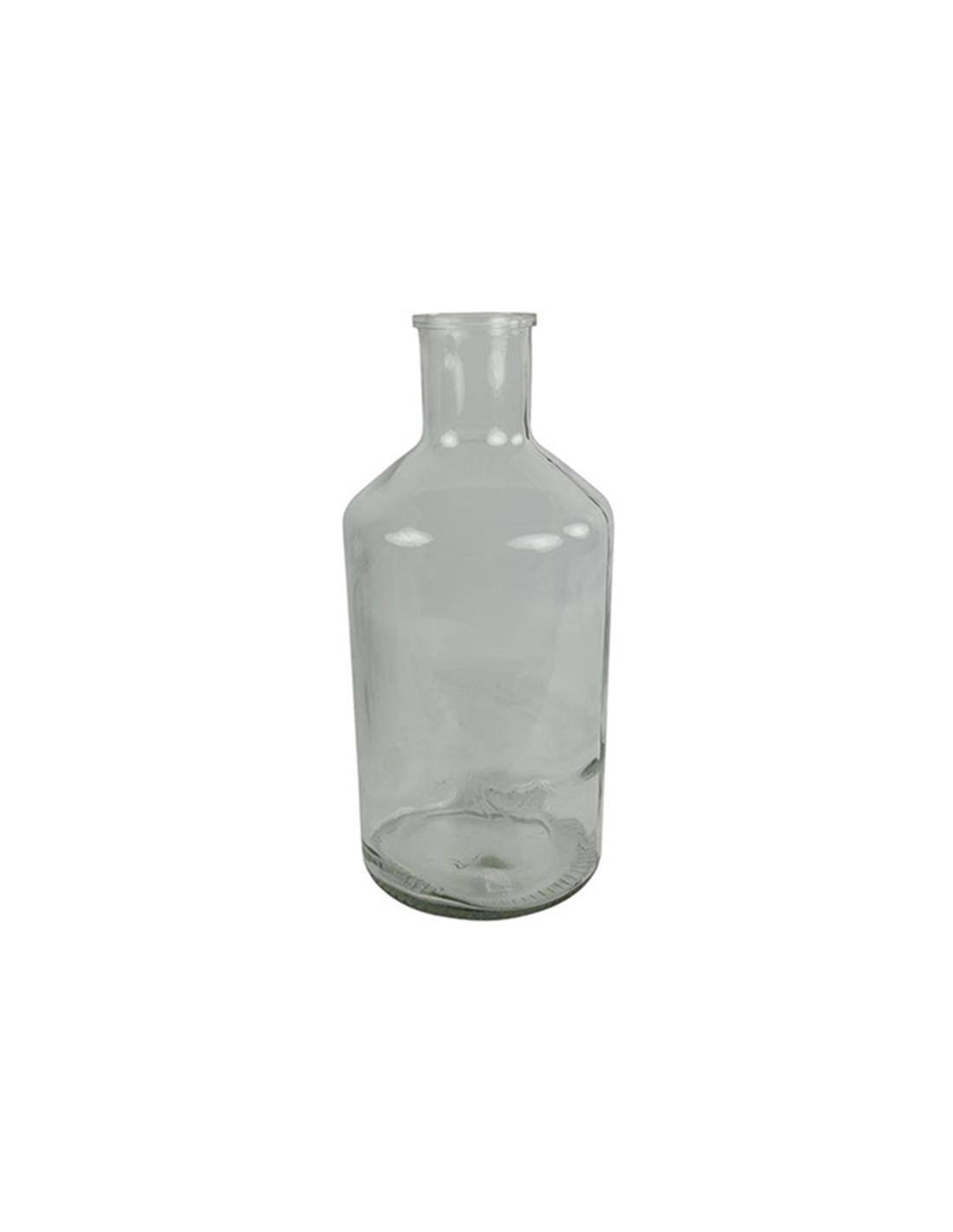 Βάζο μπουκάλι διαφανο 24Χ52εκ.