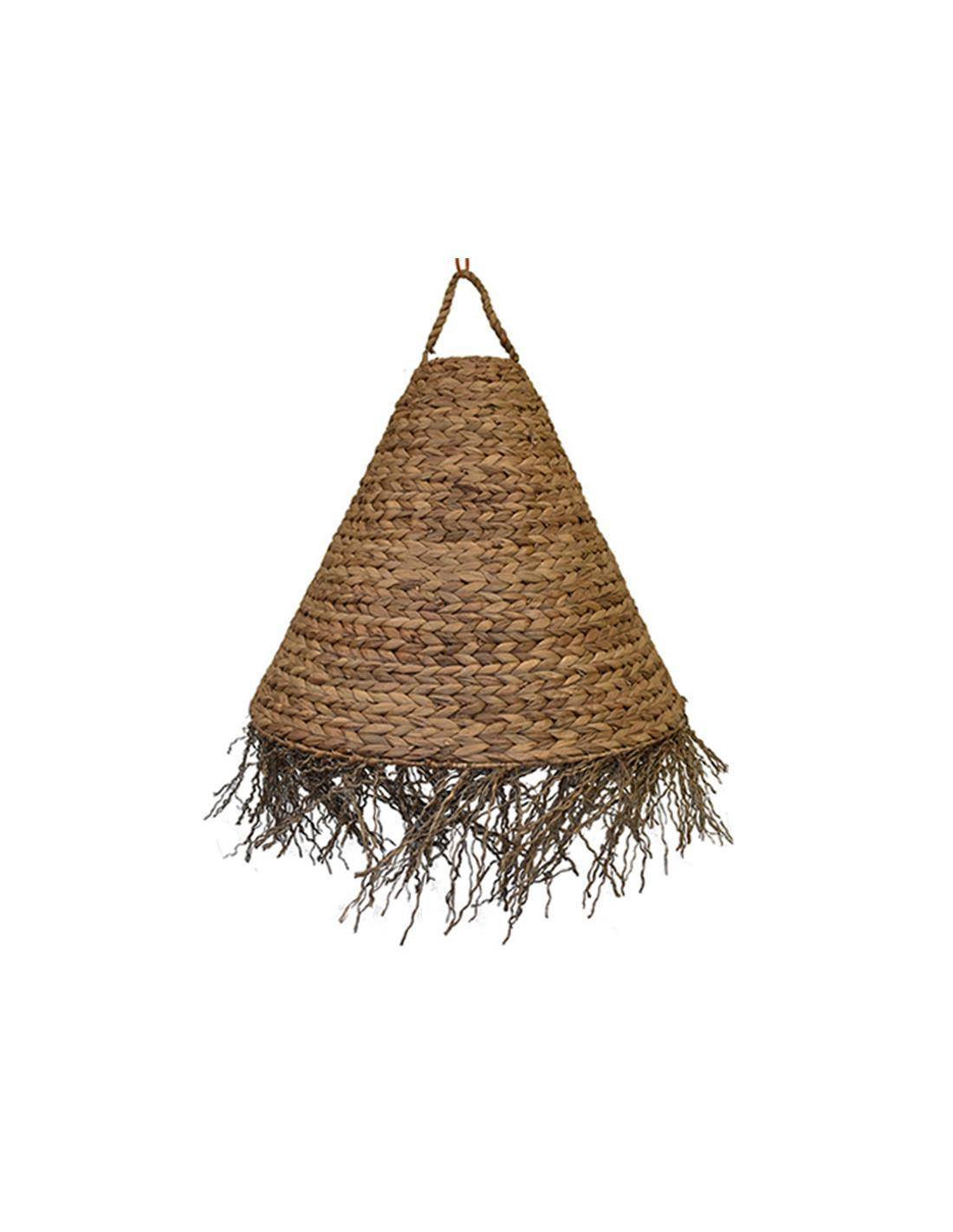 Φωτιστικό καπέλο οροφής υδρουάκινθου κωνικό με κρόσια 65Χ50