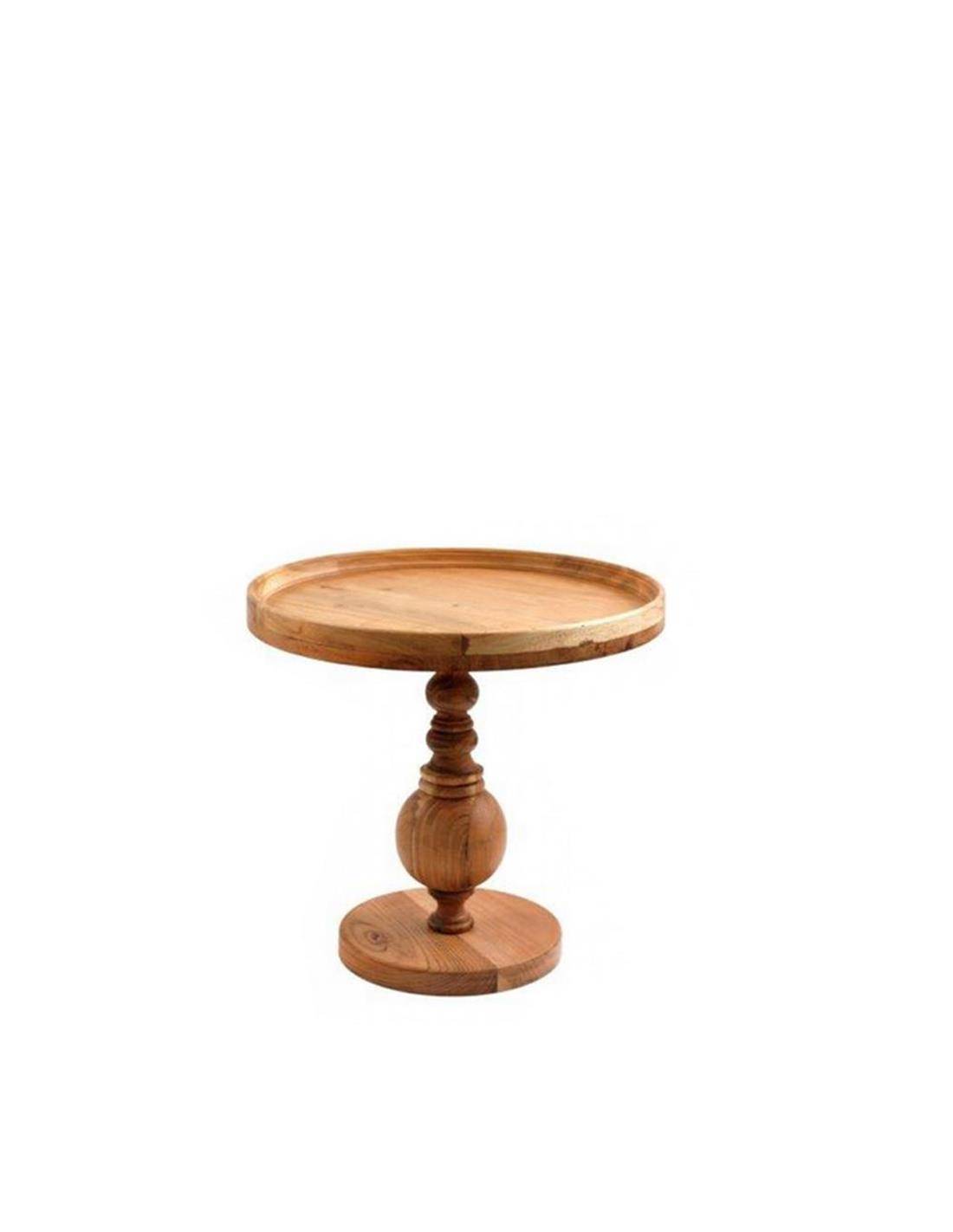Τραπέζι ξύλινο ακακίας μικρό Φ50Χ50cm