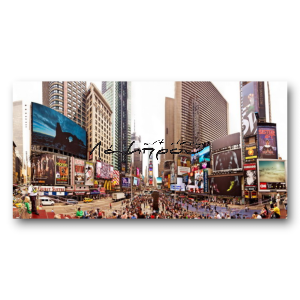 M855 - Πίνακας Times Square με χρώμα
