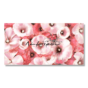 M484 - Πίνακας ροζ λουλούδια